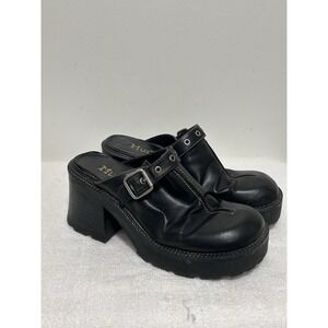 Y2K Retro Vintage Mudd Platform Chunky Clogs Mule  Womens 8